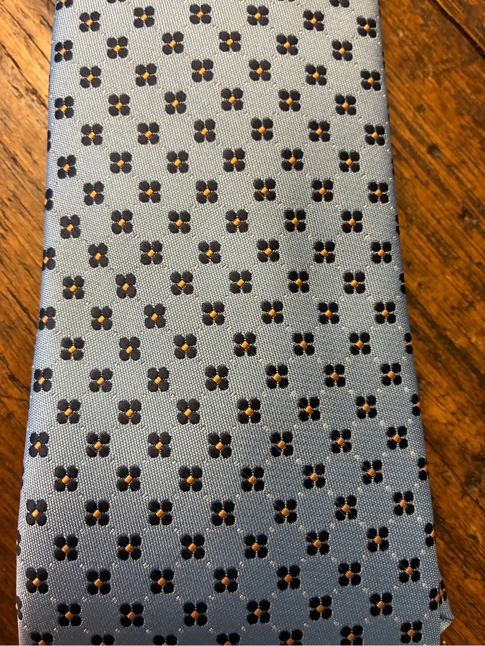 Club Room Light Blue Micro-Pattern Men's Tie